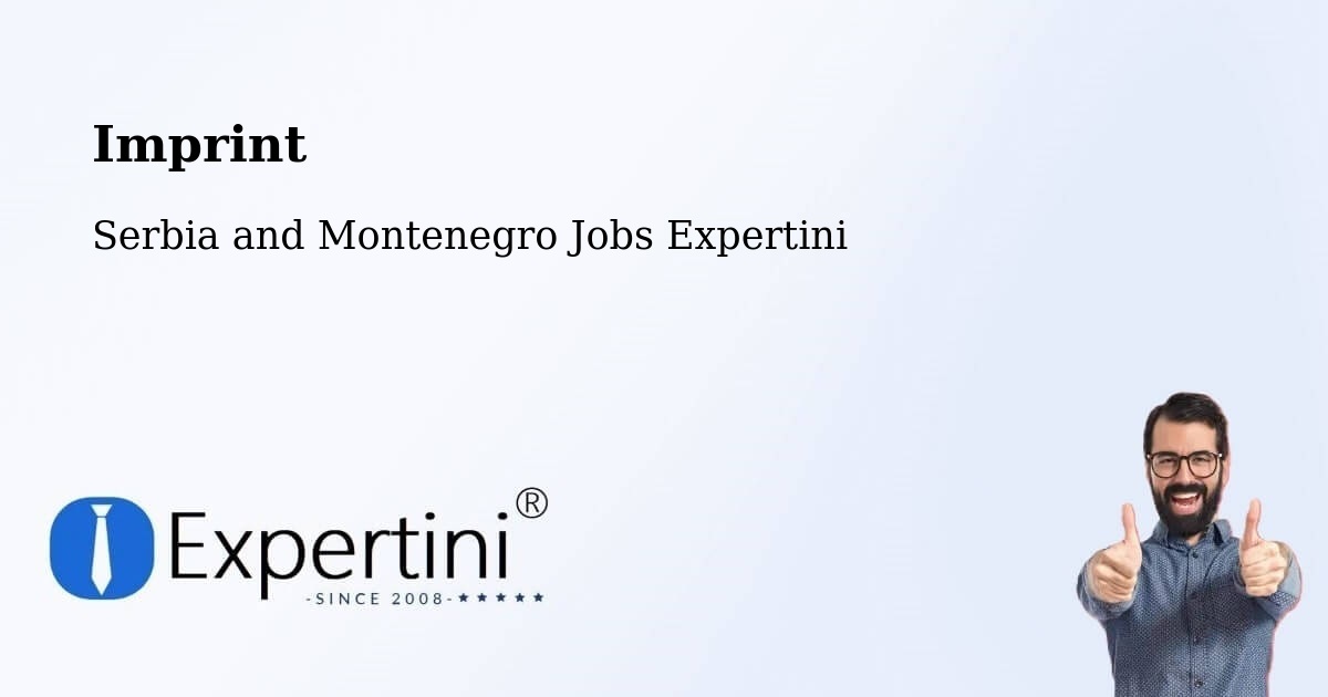Imprint – Headingley - Serbia and Montenegro Jobs Expertini