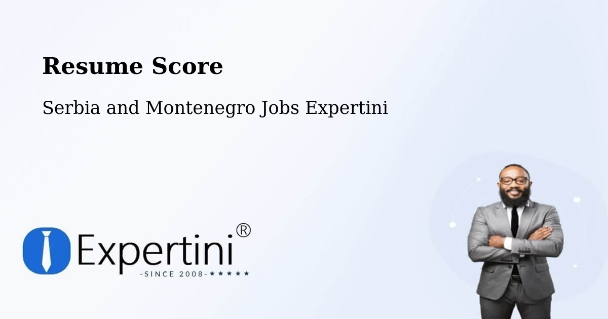 Resume Score & Job Description Match Tool – Headingley - Serbia and Montenegro Jobs Expertini